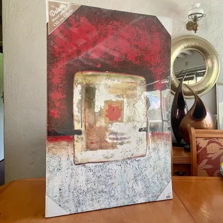 Modern Abstract Hand-painted Oil Painting on Mounted Canvas - New sealed - Sandton