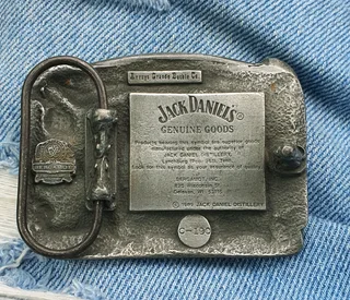 Jack Daniel&#39;s 1997 vintage belt buckle