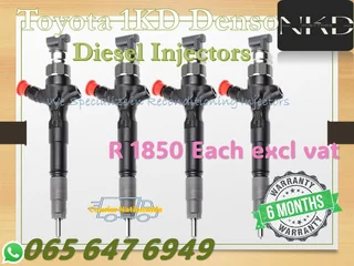 Toyota 1kd D4d Diesel Injectors