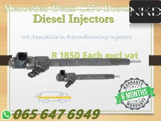 Mercedes C220 Bosch Diesel Injectors