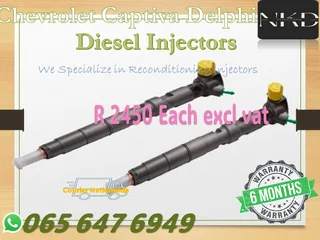 Chevrolet Captiva Delphi Diesel Injectors