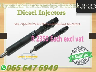 Hyundai Terrican 2.9 Diesel Injectors