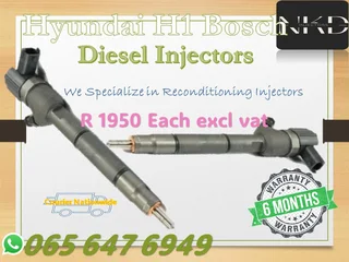 Hyundai H1 Bosch Diersel Injectors