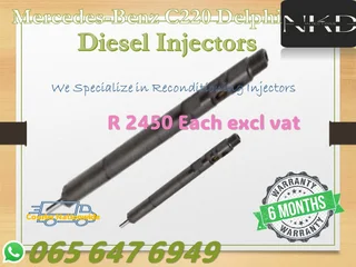 Merc. C220 Delphi Diesel Injectors