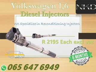 Volkswagen 1.6 Siemens Diesel Injectors