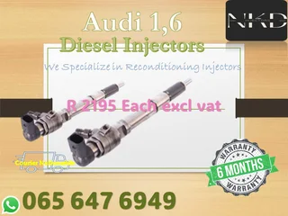 Audi Siemens 1.6 Diesel Injectors