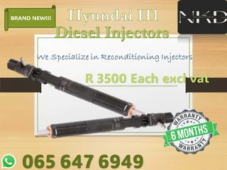 Brand New Hyundai H1 Delphi Diesel Injectors