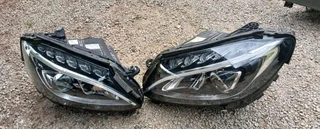 Mercedes Benz W205 single xenon headlights available in srore