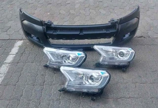 Ford Ranger T7 headlights and front bumper available in store