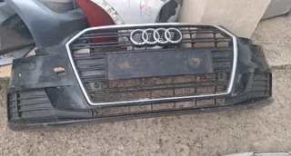 Audi A3 hatchback 2018 front bumper available in store
