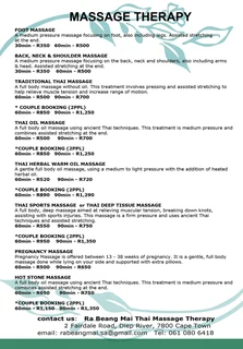 Thai Massage (Male Therapist)