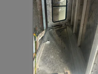 2012 Isuzu double cab aluminium canopy