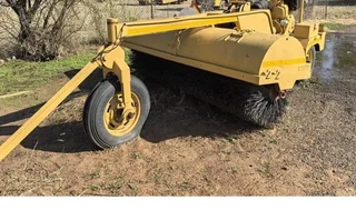 Tow behind Road sweeper