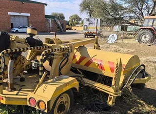 Tow behind Road sweeper