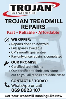 Trojan Treadmill Repairs Kzn