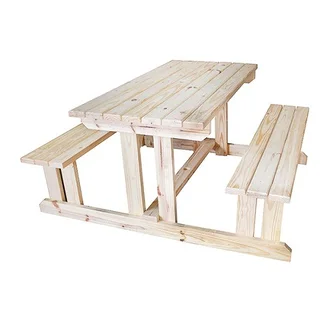 Solid Pine Picnic Benches