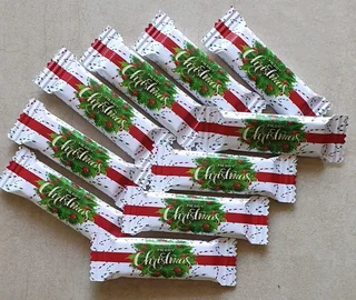 Christmas personalized chocolates