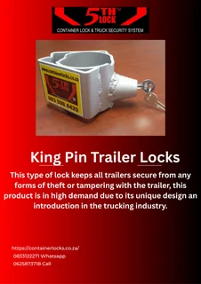 Container Locks, Cargo Locks, Loadbars, Kingpin Locks