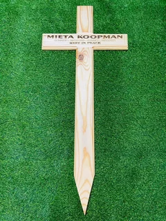 Custom Made Wooden Funeral Crosses