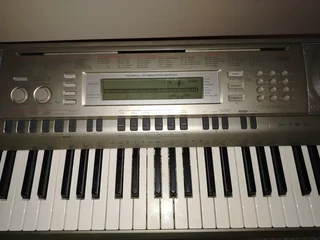 Casio Key Board, 76 keys, silver