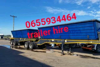 We hire tautliners and side drop tippers