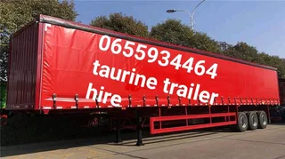 Tri axel, supperlink trailers for hire