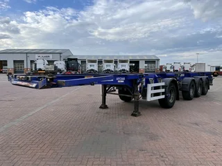 Tri axel flat bed trailers for hire