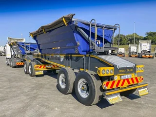 Tri axle trailers ,side tippers for hire