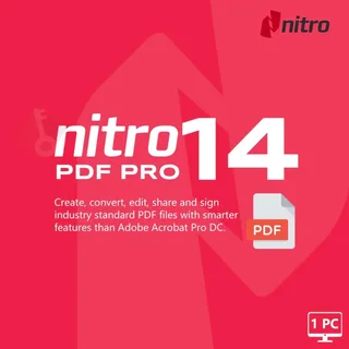 Nitro PDF Pro 14 - Lifetime License | Same-Day Setup