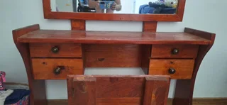 Wooden Vanity Set For Girl