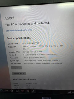 Dell Latitude 5480 (i5 6th gen)