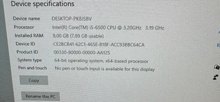 Lenovo Thinkcentre i5 Complete Set with 22” Monitor