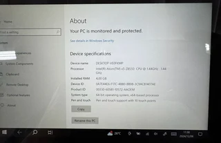 Dell Windows Tablet  ( Dell Venue 8 Pro 5855)