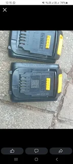 18v Dewalt battery&#39;s