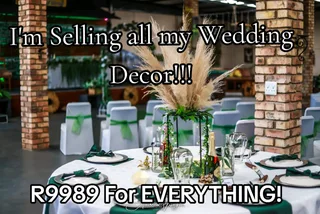 Wedding Decor For Sale!!R9989