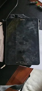 Black Samsung galaxy tablet s3 With keyboard case and s pen