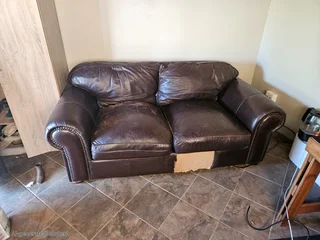 Two Seater Couch Leather