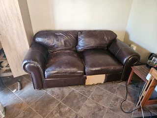 Two Seater Couch Leather