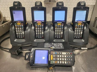 5x Zebra Motorola Hanheld Stocktake controllers