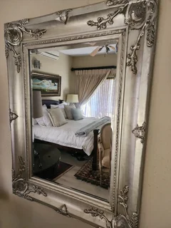 Beautiful Solid French Baroque Mirror