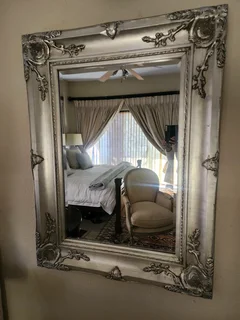 Beautiful Solid French Baroque Mirror