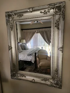 Beautiful Solid French Baroque Mirror
