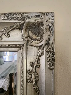Beautiful Solid French Baroque Mirror