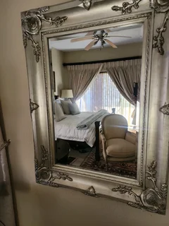 Beautiful Solid French Baroque Mirror
