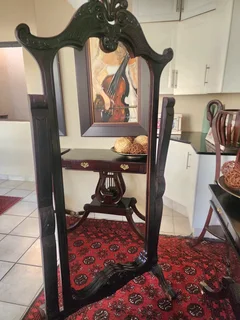 Beautiful Mid Century Cheval Mirror