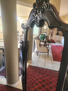 Beautiful Mid Century Cheval Mirror