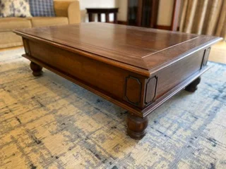 1x Solid Wood Dutch Coffee Table