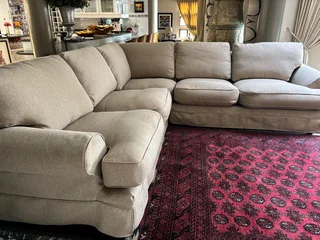 Coricraft Santorini Slipcover Corner Lounge Suite