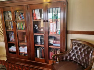 Solid Wood Wetherlys Lampung Double Cabinet