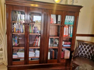 Solid Wood Wetherlys Lampung Double Cabinet